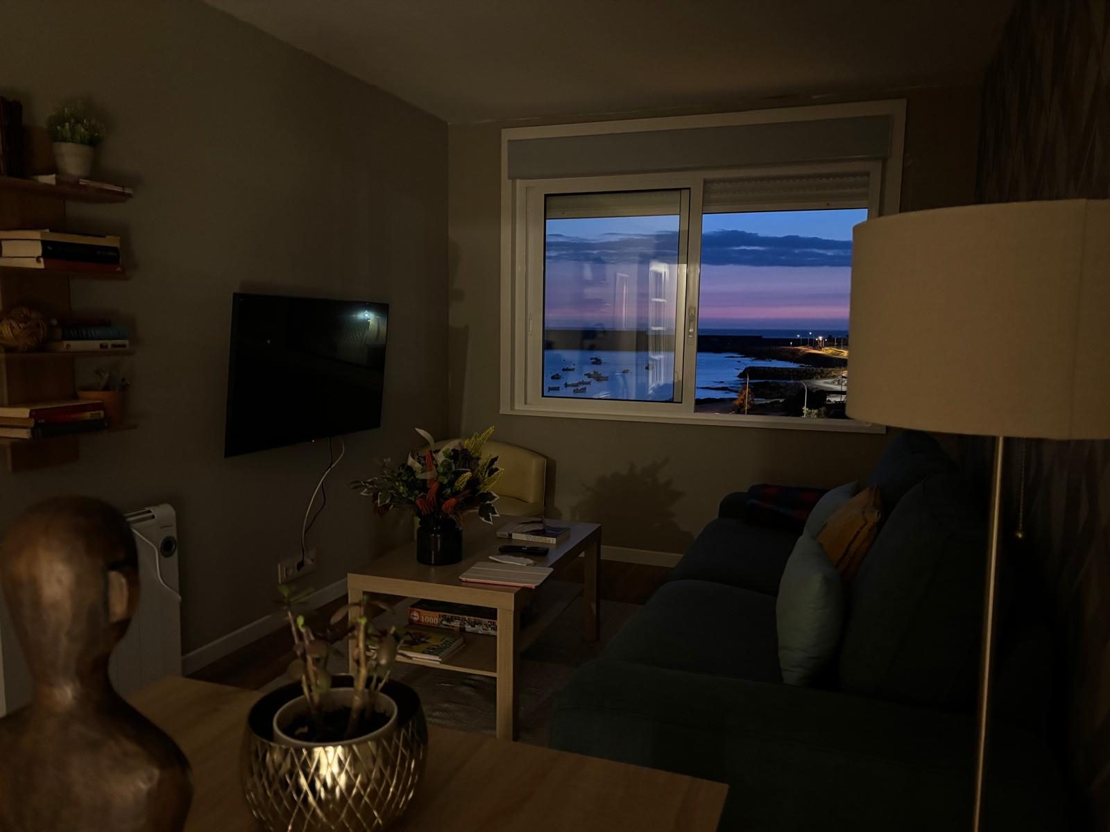 Atardecer desde el salón